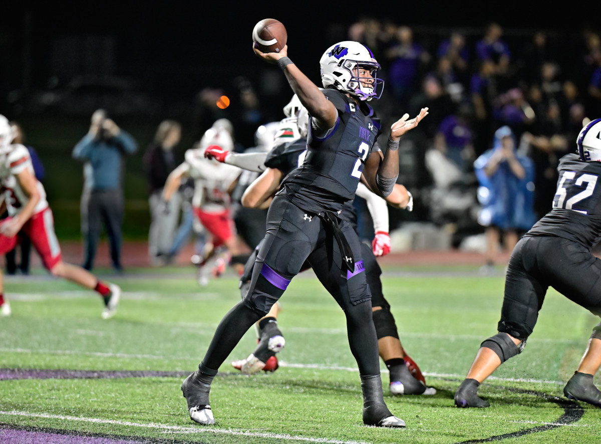 One of the top prospects in the country, Lagway's final high school season was, remarkably, his best.